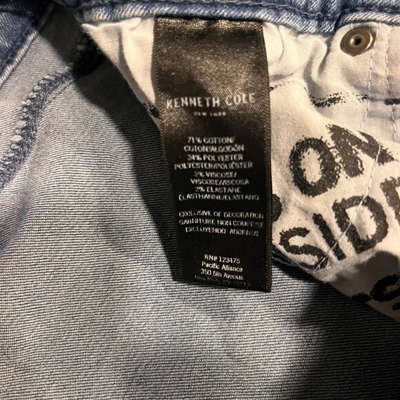 Kenneth Cole New York Jess Skinny Jeans Blue Denim Size 10 - Picture 4 of 6